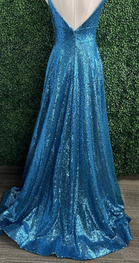 Amarra - Soft Sequin Prom Dress Ballgown