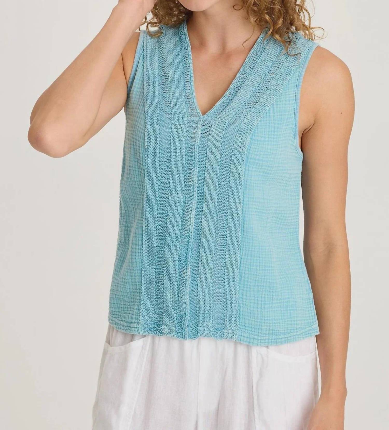 Xcvi - Reid V-neck Tank
