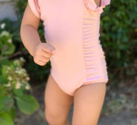 Anggo - Ruffle Swimsuit Set