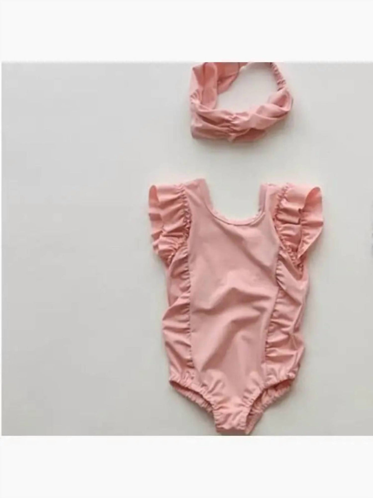 Anggo - Ruffle Swimsuit Set