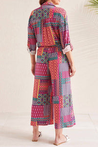 Tribal - Pull On Coverup Capri Pants