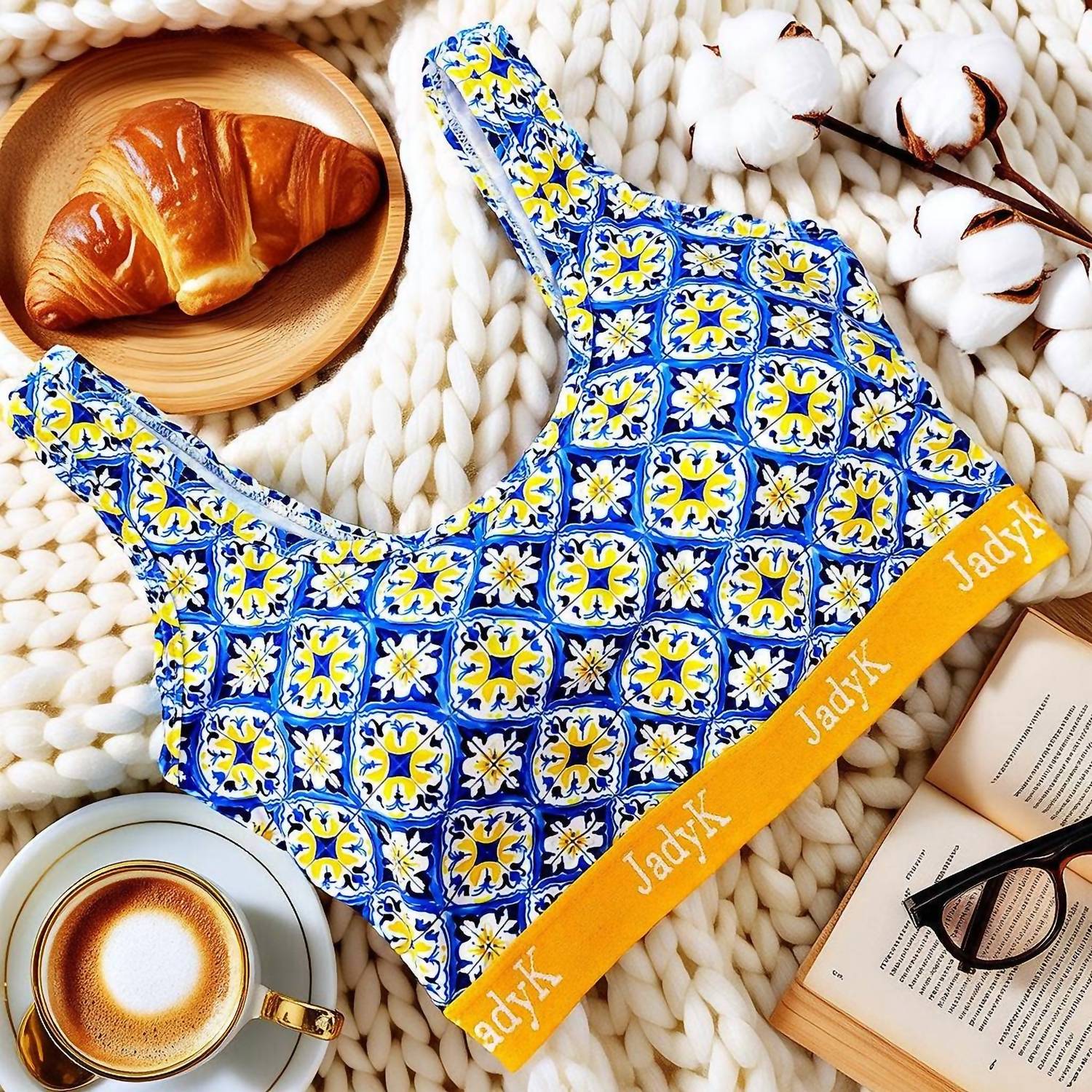 Jadyk - Arya Printed Bralette - Plus
