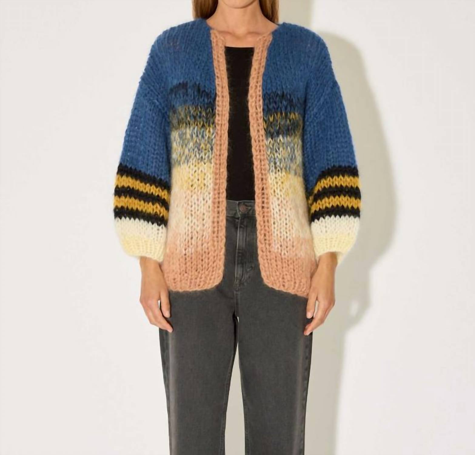 Maiami - Mohair Gradient Big Cardigan