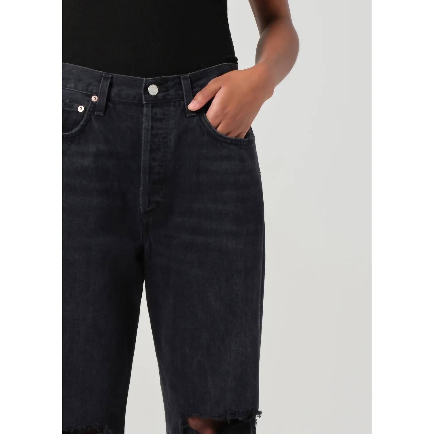 Agolde - Kelly High Rise Ripped Jeans