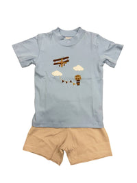 Squiggles - Boy's Short Set