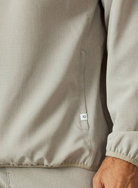 7Diamonds Men's Oxygenate Quarter Zip Pullover in sand - men's sweater - view 4