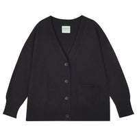 Jumper1234 - Boyfriend With Buttons Heavy Cardigan