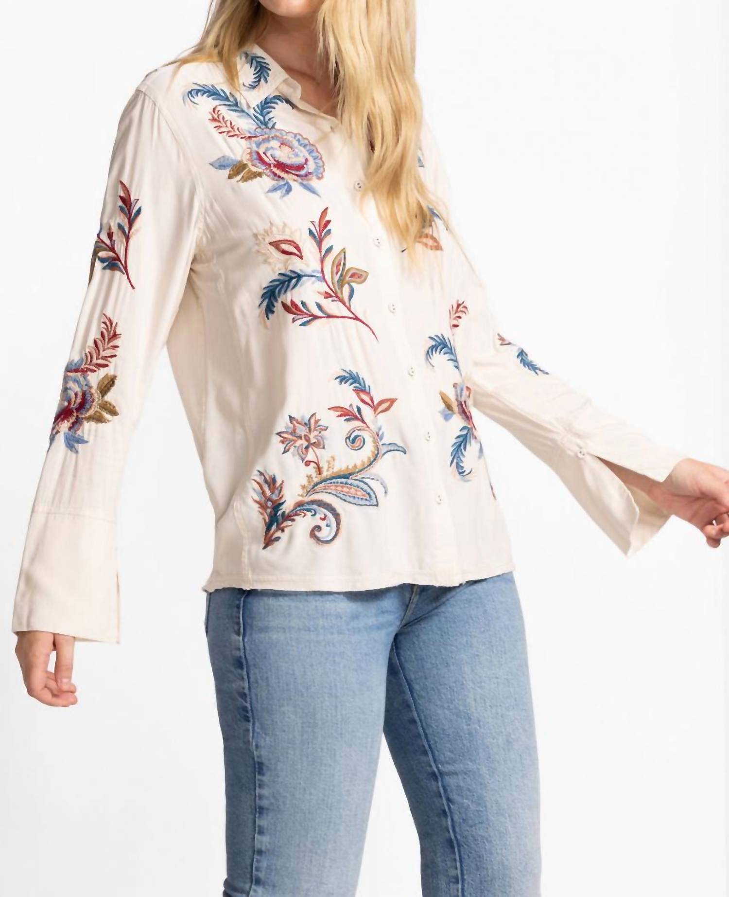 Johnny Was - Vintage Button Down Shirt