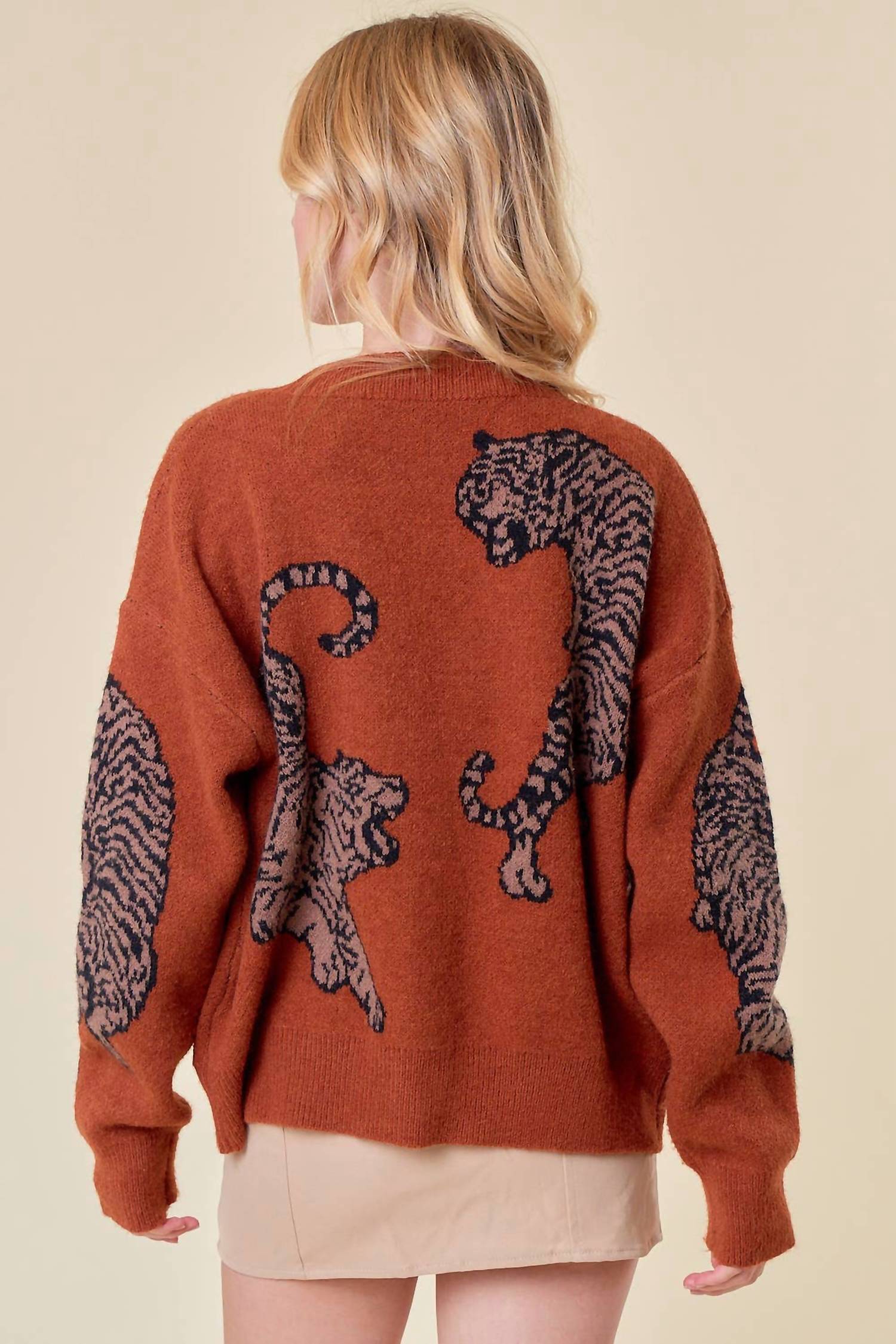 Doe And Rae - Tiger Cardigan