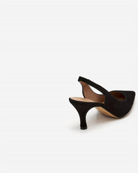 Flattered Women's Franchesca Suede Heel in black - women's heels - alternate view