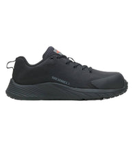 MERRELL Women's Moab Flight Carbon Fiber Safety Toe Work Shoes in black - women's sneaker