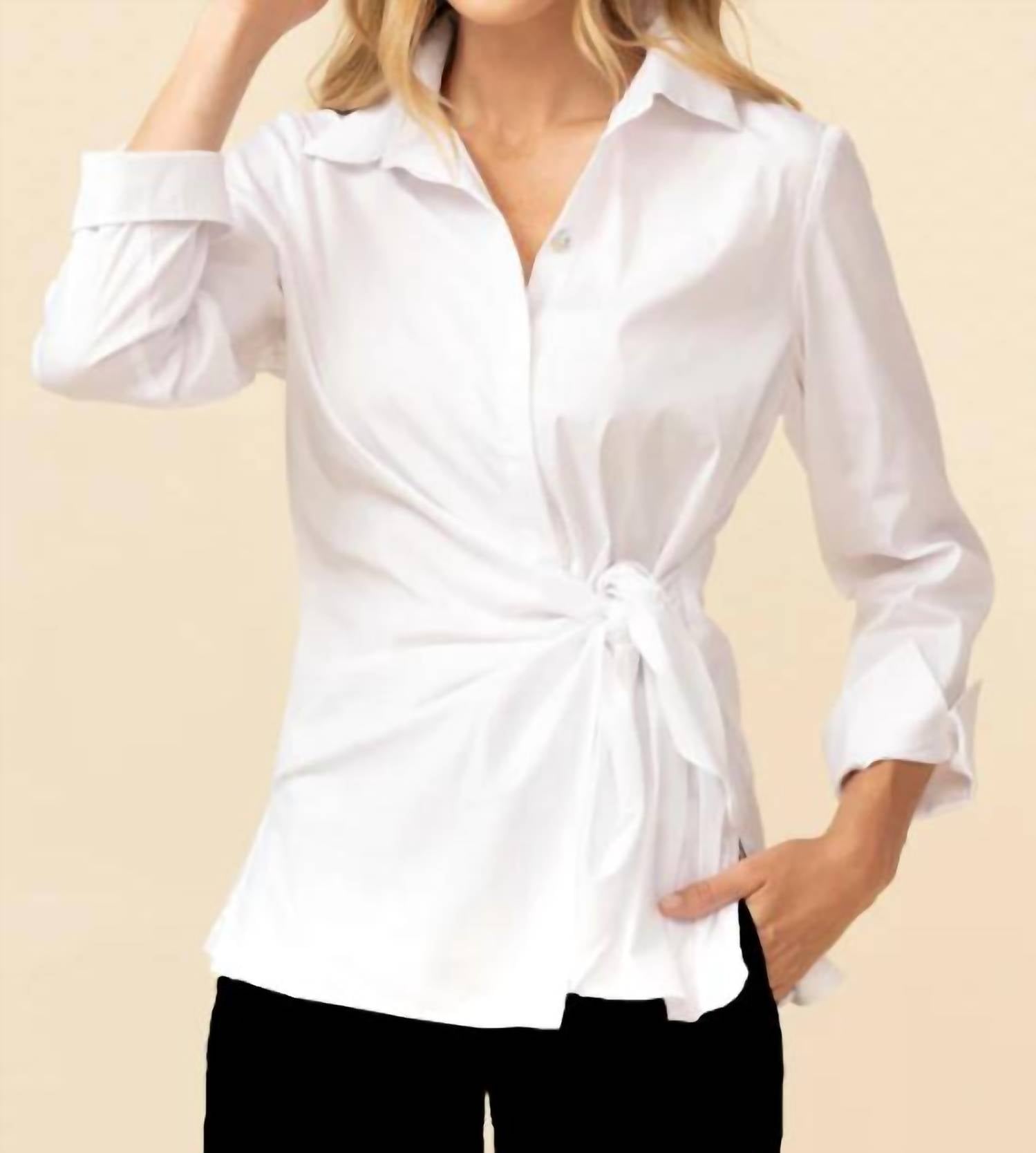 Habitat - The Perfect Travel Side Tie Shirt