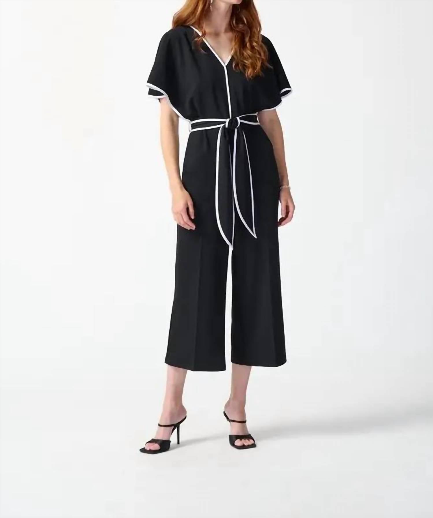 Joseph Ribkoff - Belted Jumpsuit