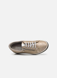 Dorking by Fluchos Women's Karen Sneaker in sugar platino blanco - women's sneaker - view 6