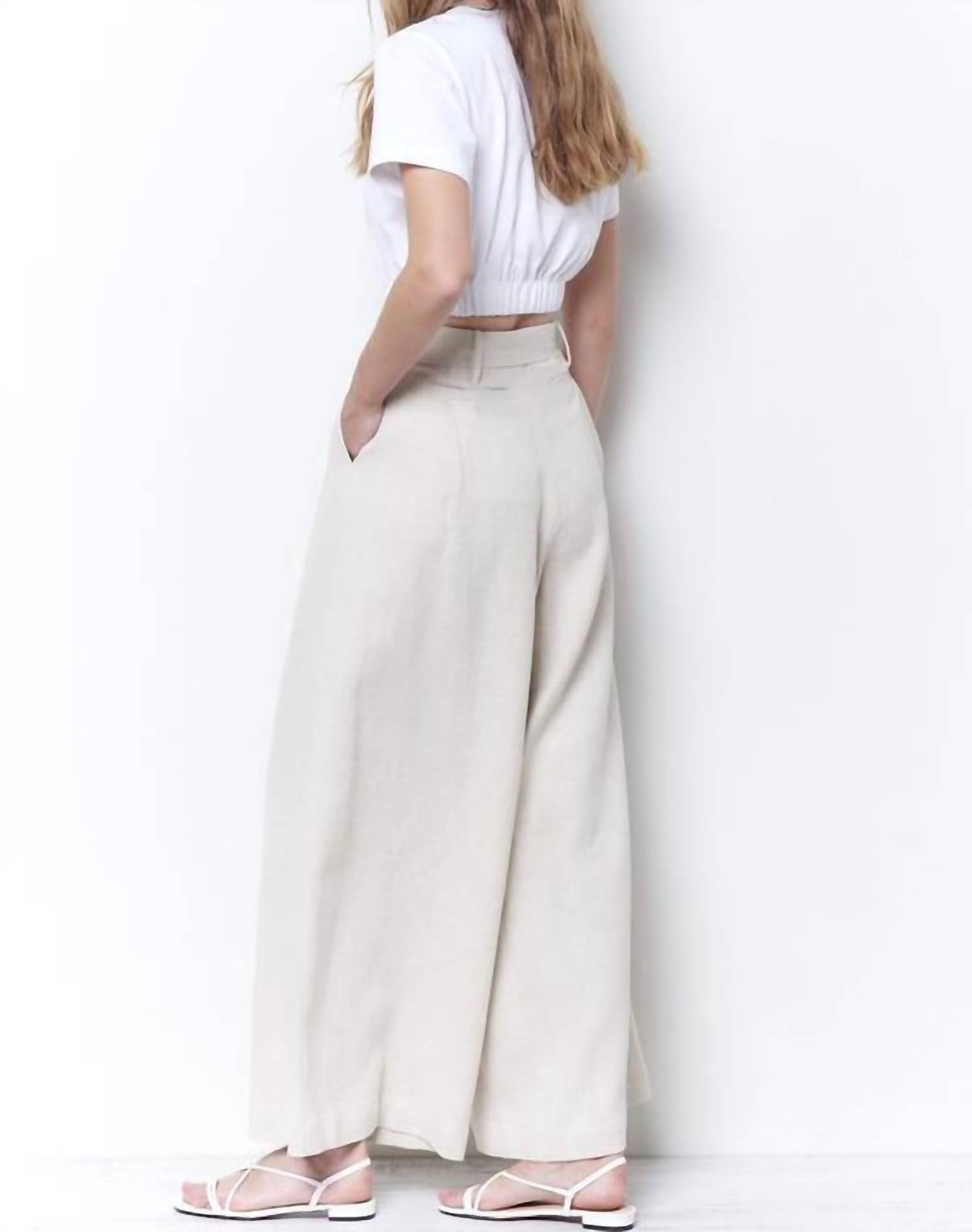 Corey Lynn Calter - Colette Wide Leg Trouser Pant