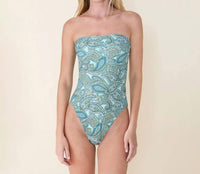 Andie Swim - Bandeau One Piece Swimsuit