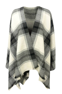 Kensie - Women's Plaid Wrap