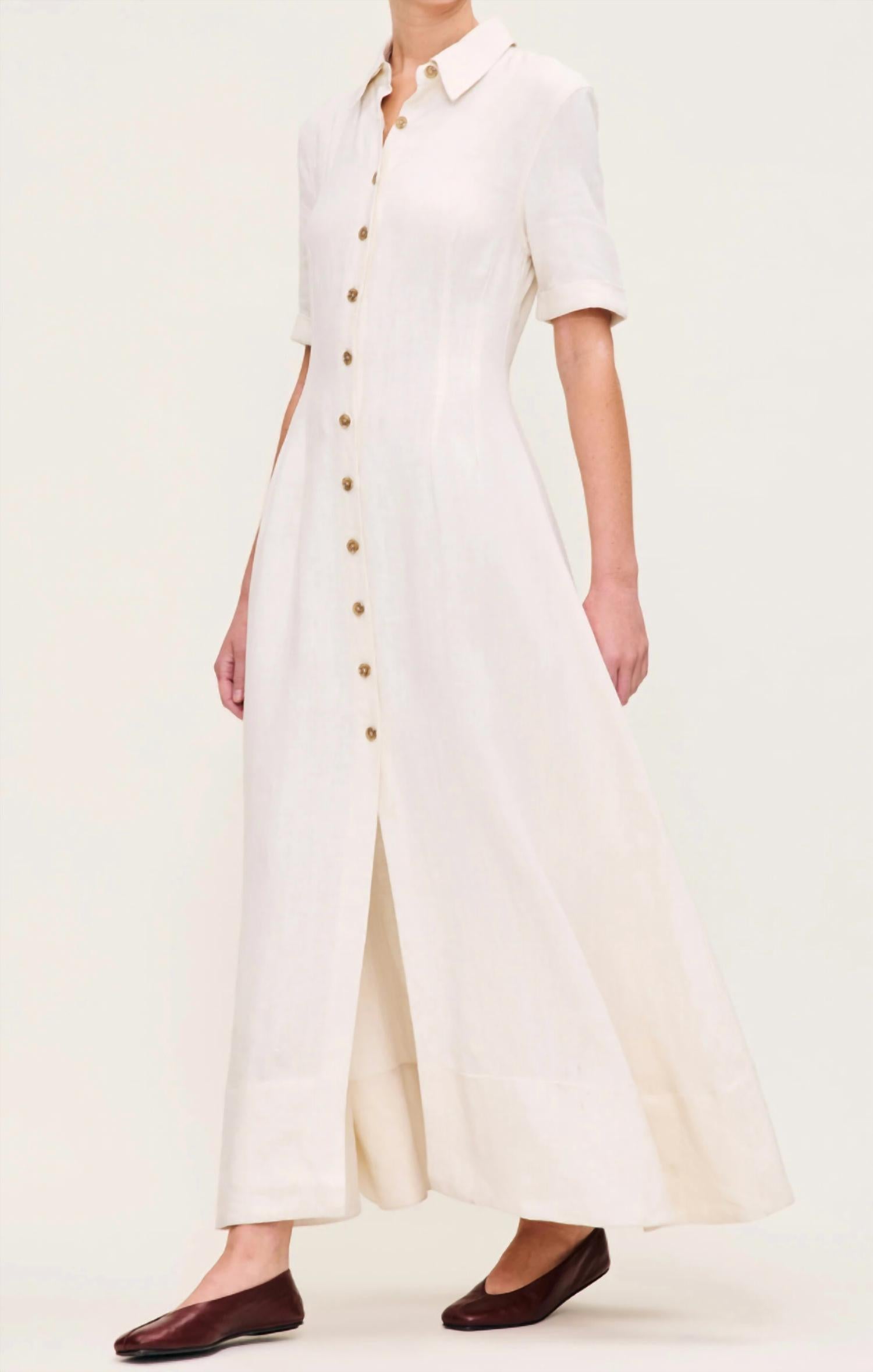 Dl1961 - Women'S - Montauk Button Front Maxi Dress