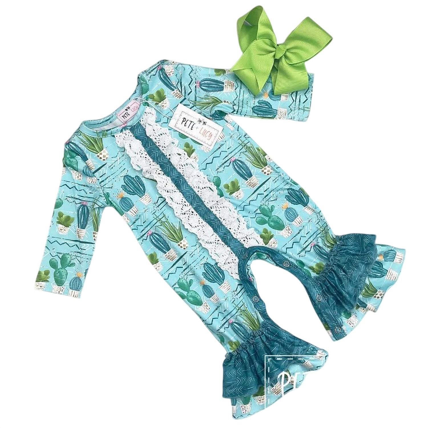 Pete + Lucy - Girls Prickly But Cute Romper
