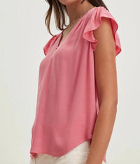 Velvet By Graham & Spencer - Malta Short Sleeve Top