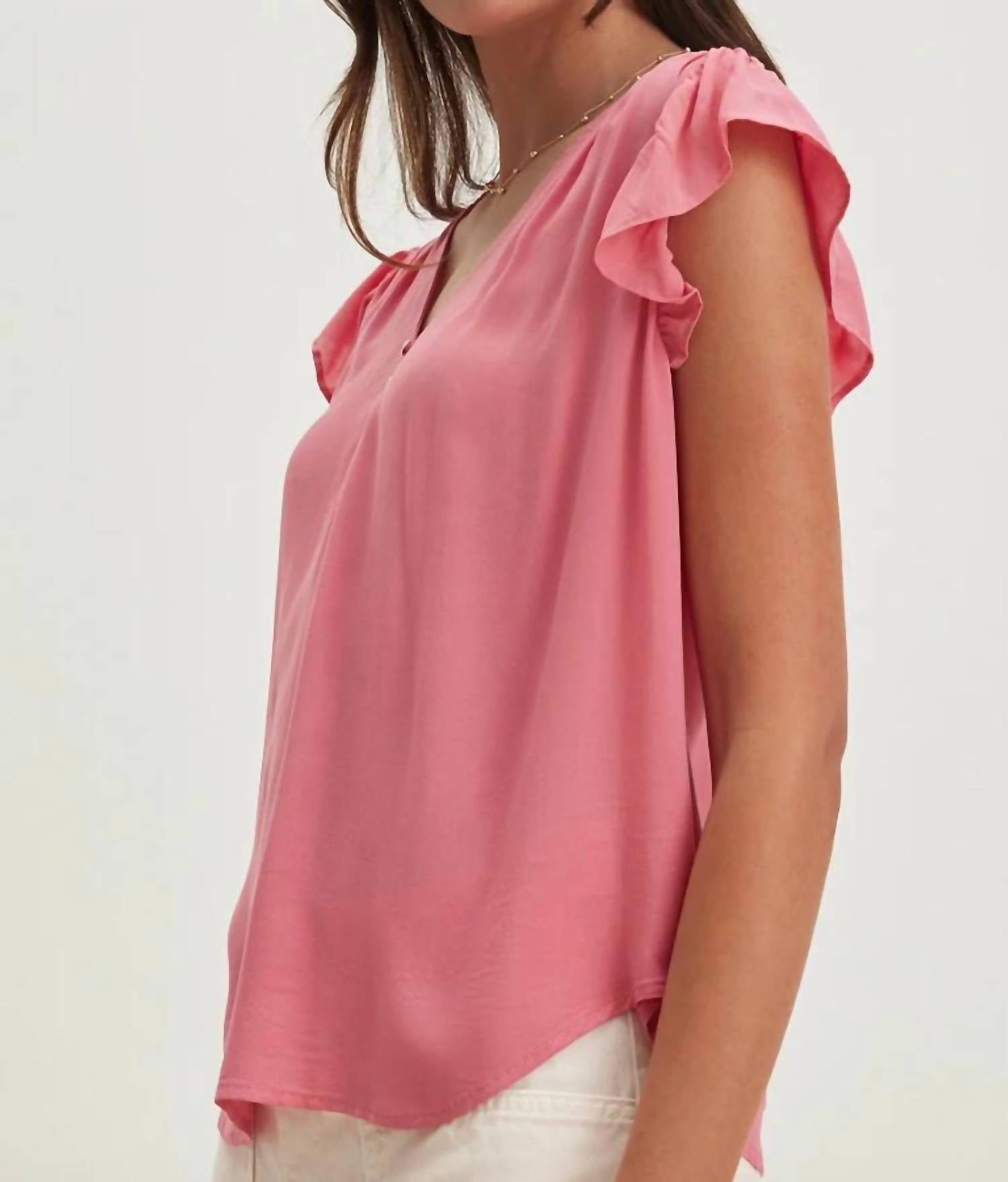 Velvet By Graham & Spencer - Malta Short Sleeve Top