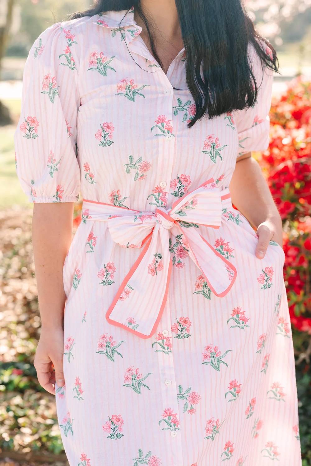 Marigold - Leilia Puff Sleeves Dress