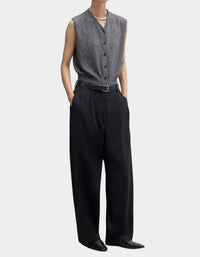 Cordera - Flecked Cotton Waistcoat