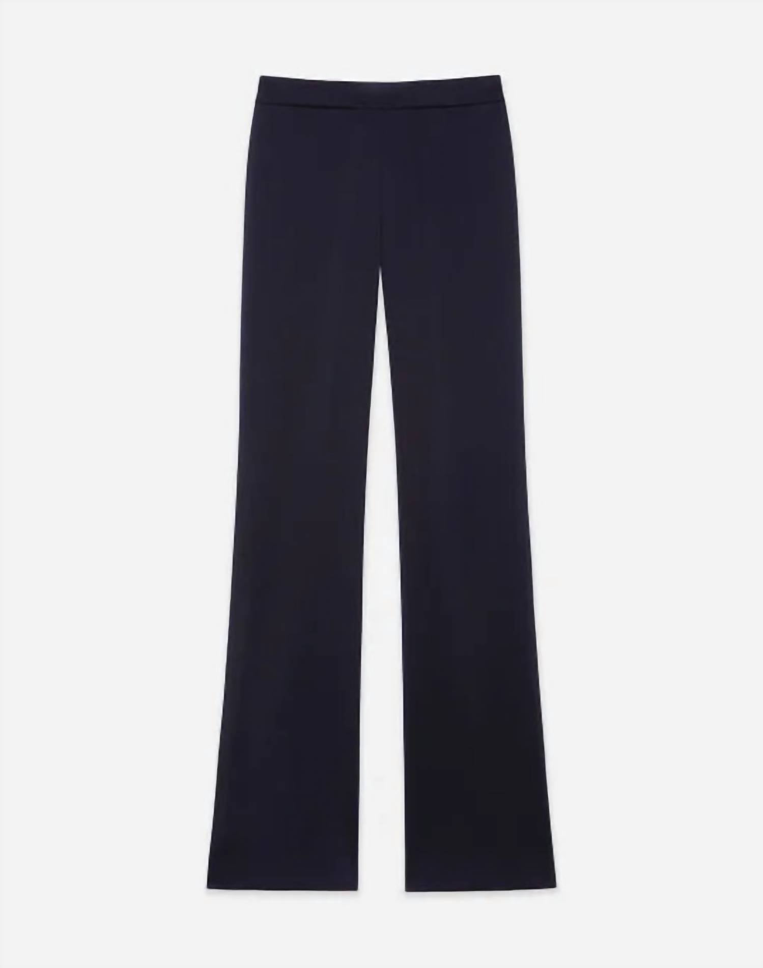 Lafayette 148 - Satin Gates Side Zip Flared Pants