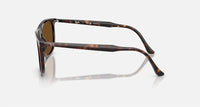 Ray Ban - Women's Rectangle Polished Havana Sunglasses