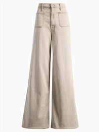 Mother - Undercover Sneak Patch Pocket Wide Leg Jeans