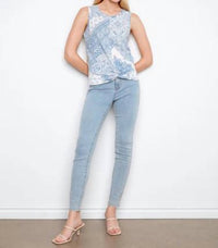 Charlie B - Printed Organic Cotton Tank Top