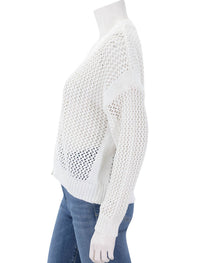 Self Contrast - Maggie Fishnet Cardigan