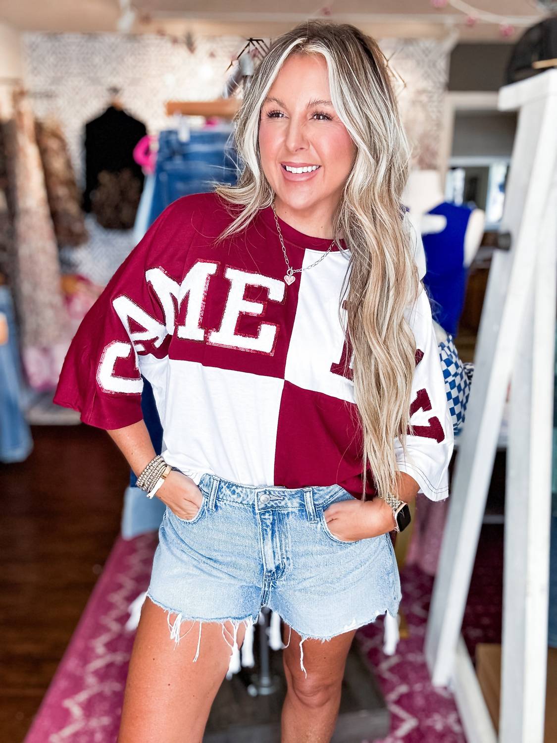 Jess Lea - Huddle Up Color Block Top