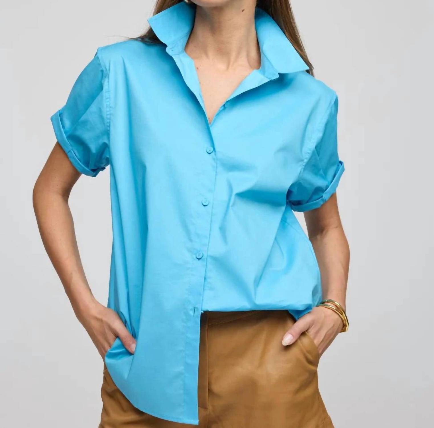 Hinson Wu - Lucie Short Sleeve Shirt
