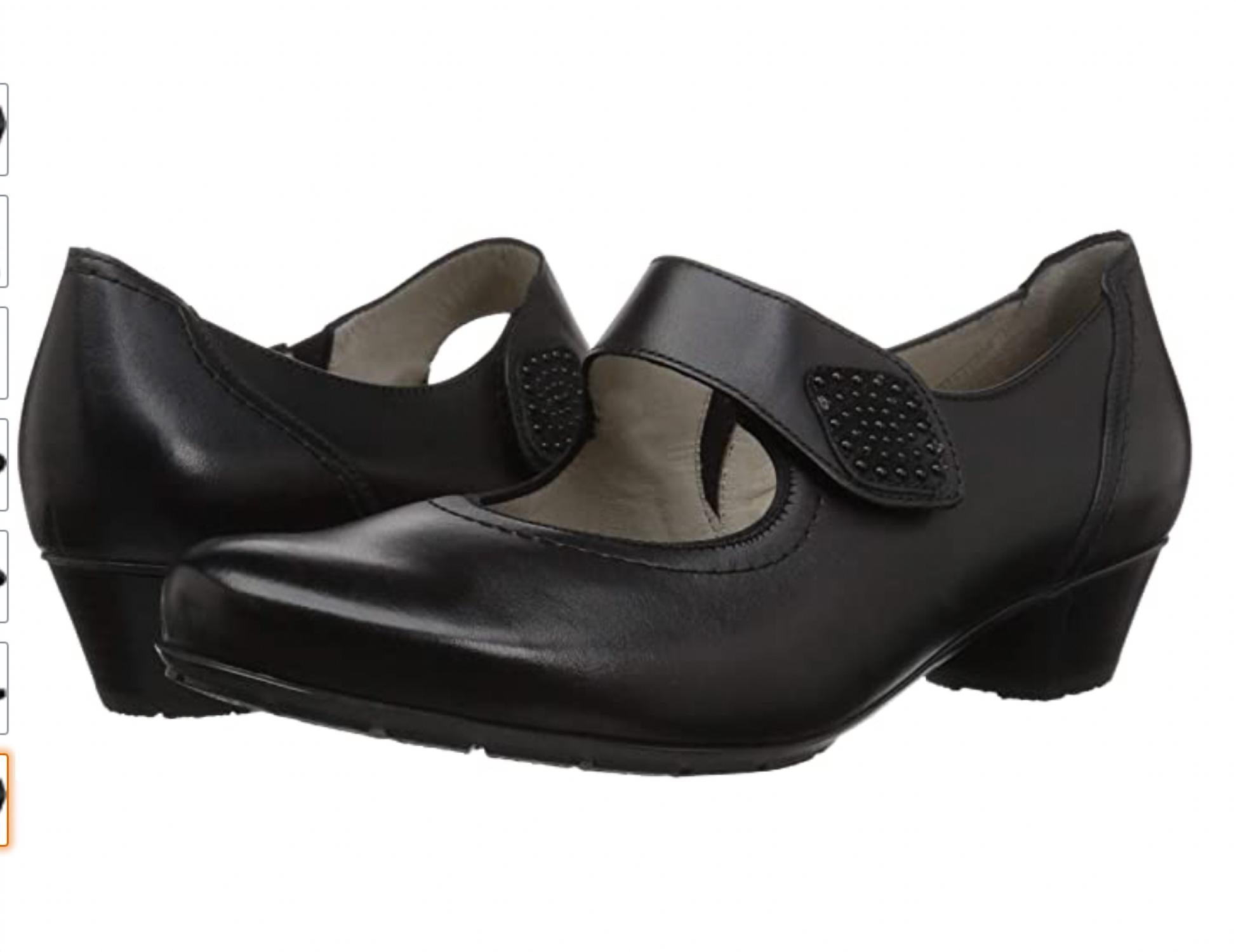 Ara Women's Nichols Mary Jane Pump in black - women's flats - detail view