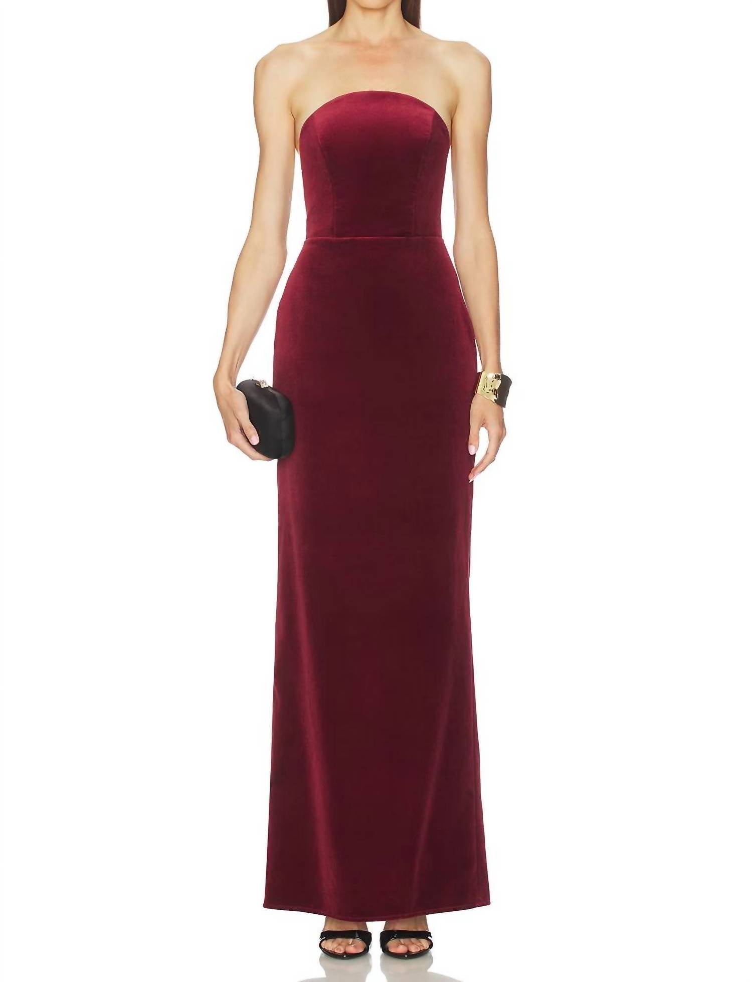 Michael Costello - Anjelique Velvet Gown