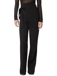 Gauge 81 - Carlow Knotted Draped Crepe Wide-leg Pants