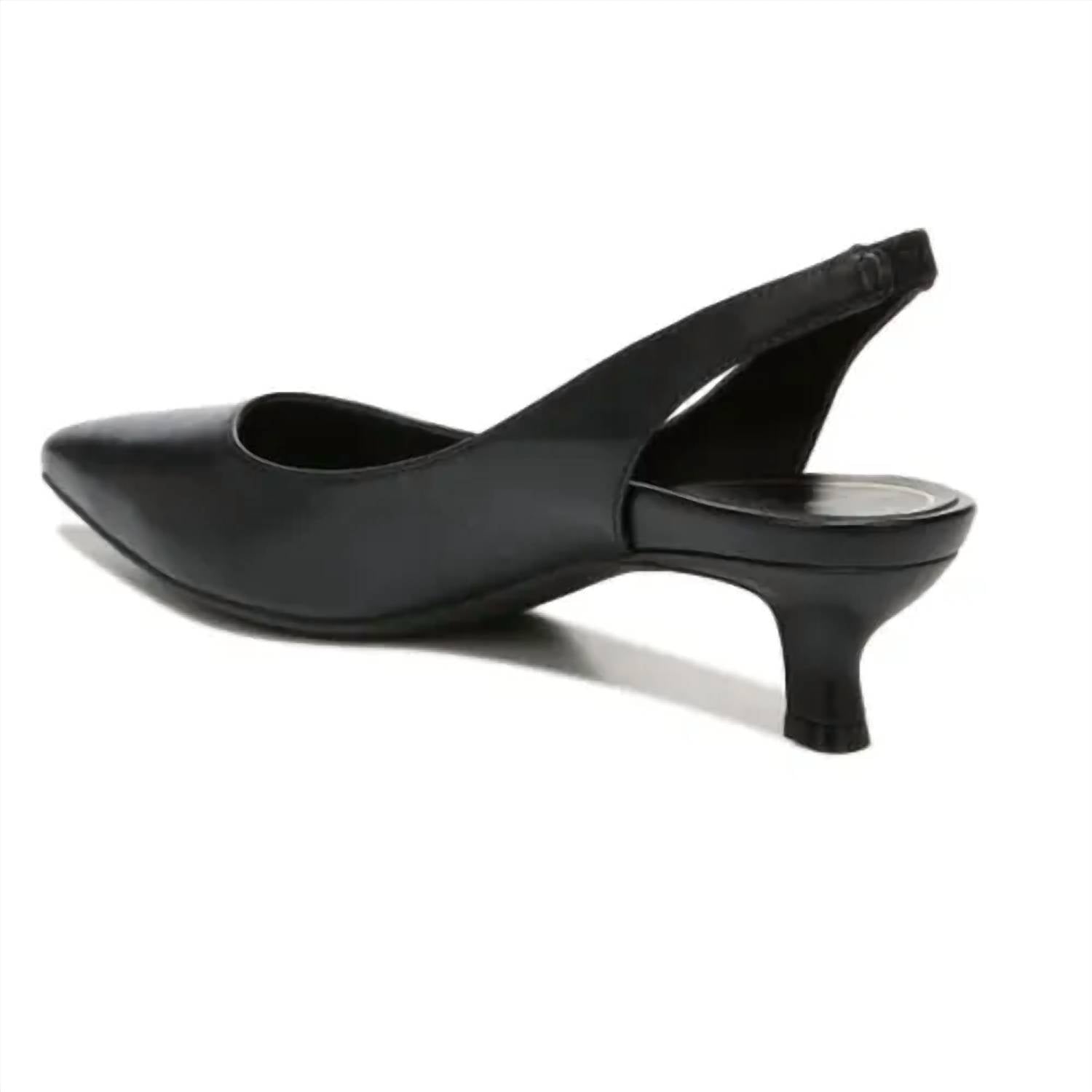 VIONIC WOMEN'S ZIVA HEELS in black - women's heels - detail view