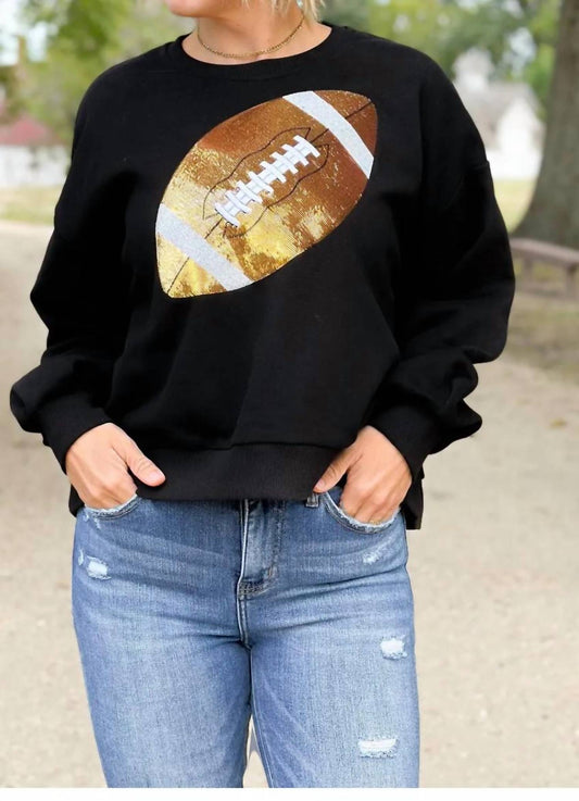 Queen Of Sparkles - Football Sweat Shirt