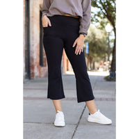 Julia Rose - Delilah Kick Flare Leggings With Pockets