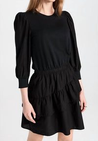 Nation Ltd - Tenley Ruffled Combo Mini Dress