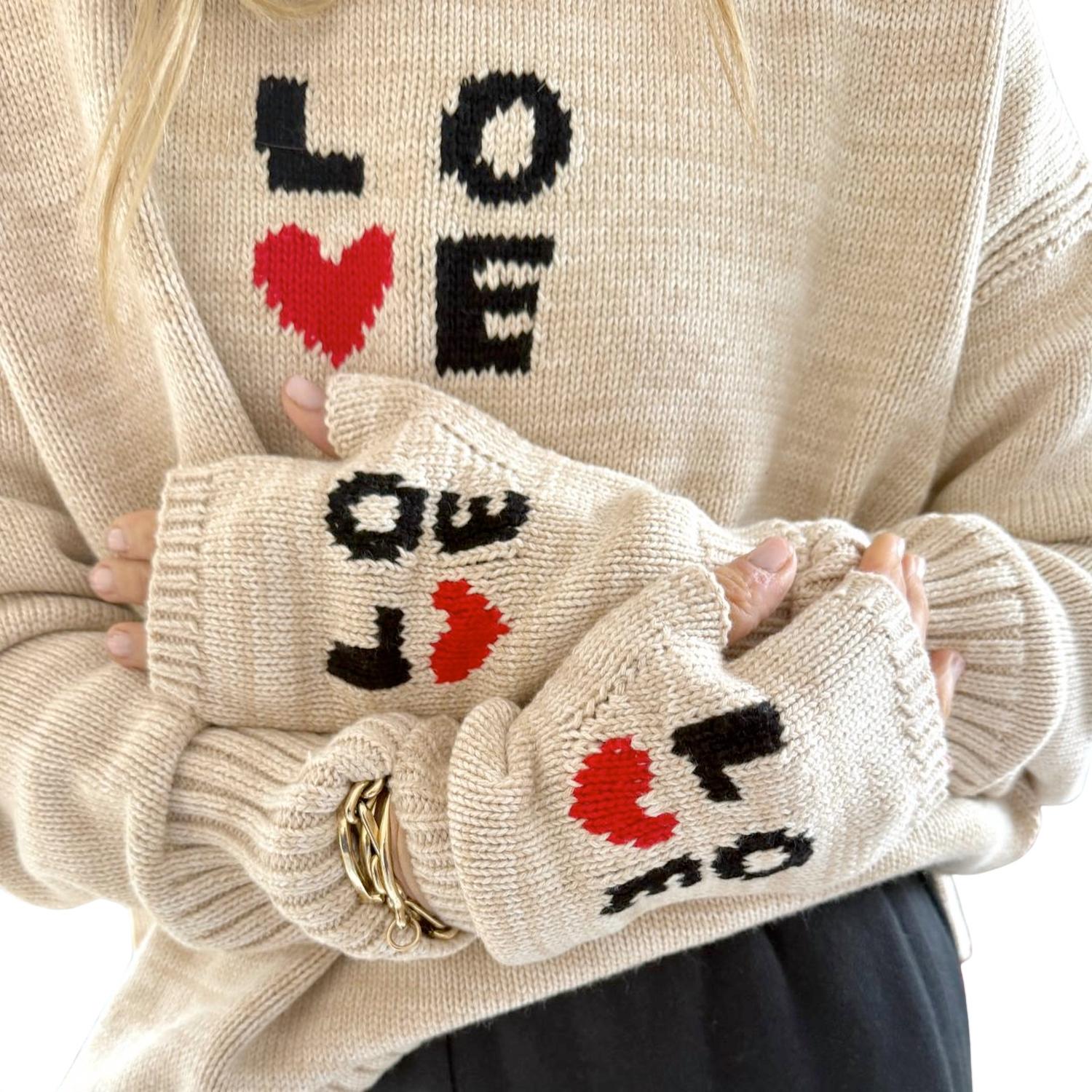 Kerri Rosenthal - Boyfriend Love Squared Sweater