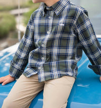 Saltwater Boys Co. - Boy's Folly Island Flannel Shirt