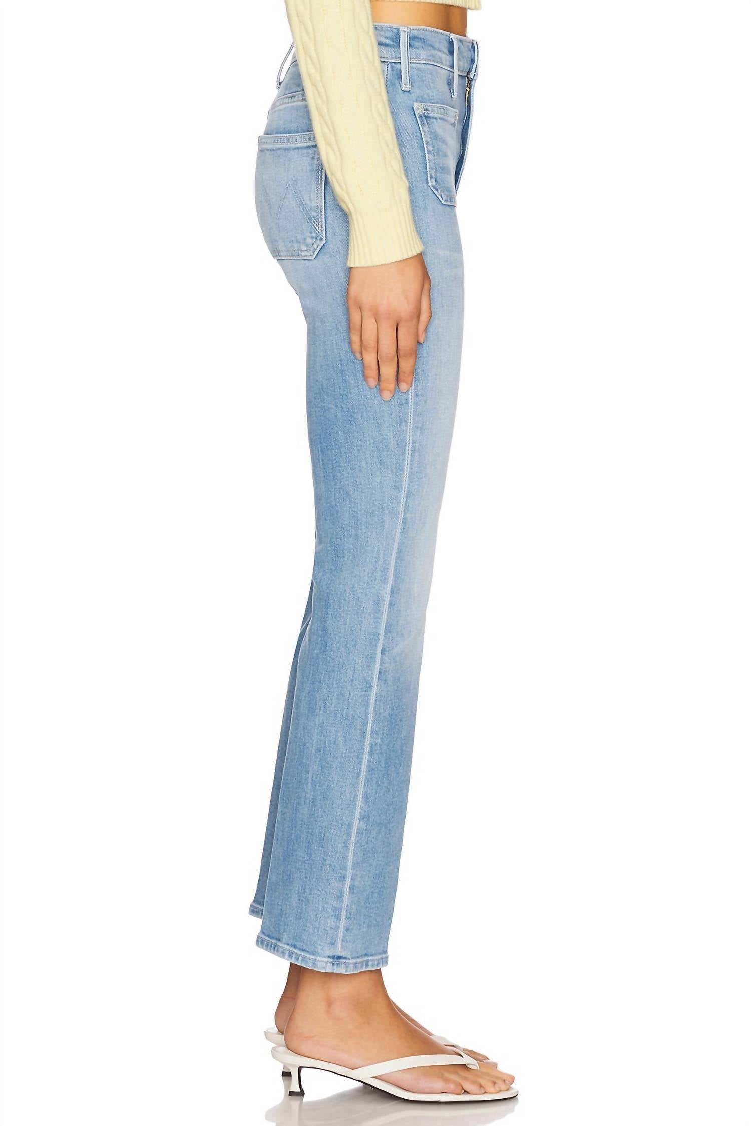 Mother - Hustler Patch Pocket Ankle Jeans