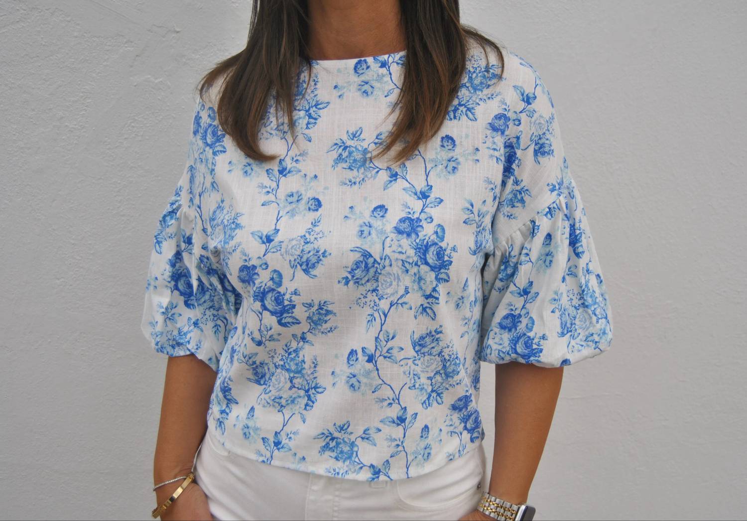Avara - Floral Puff Sleeve Top