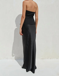 Runaway The Label - Elindra Satin Maxi Skirt