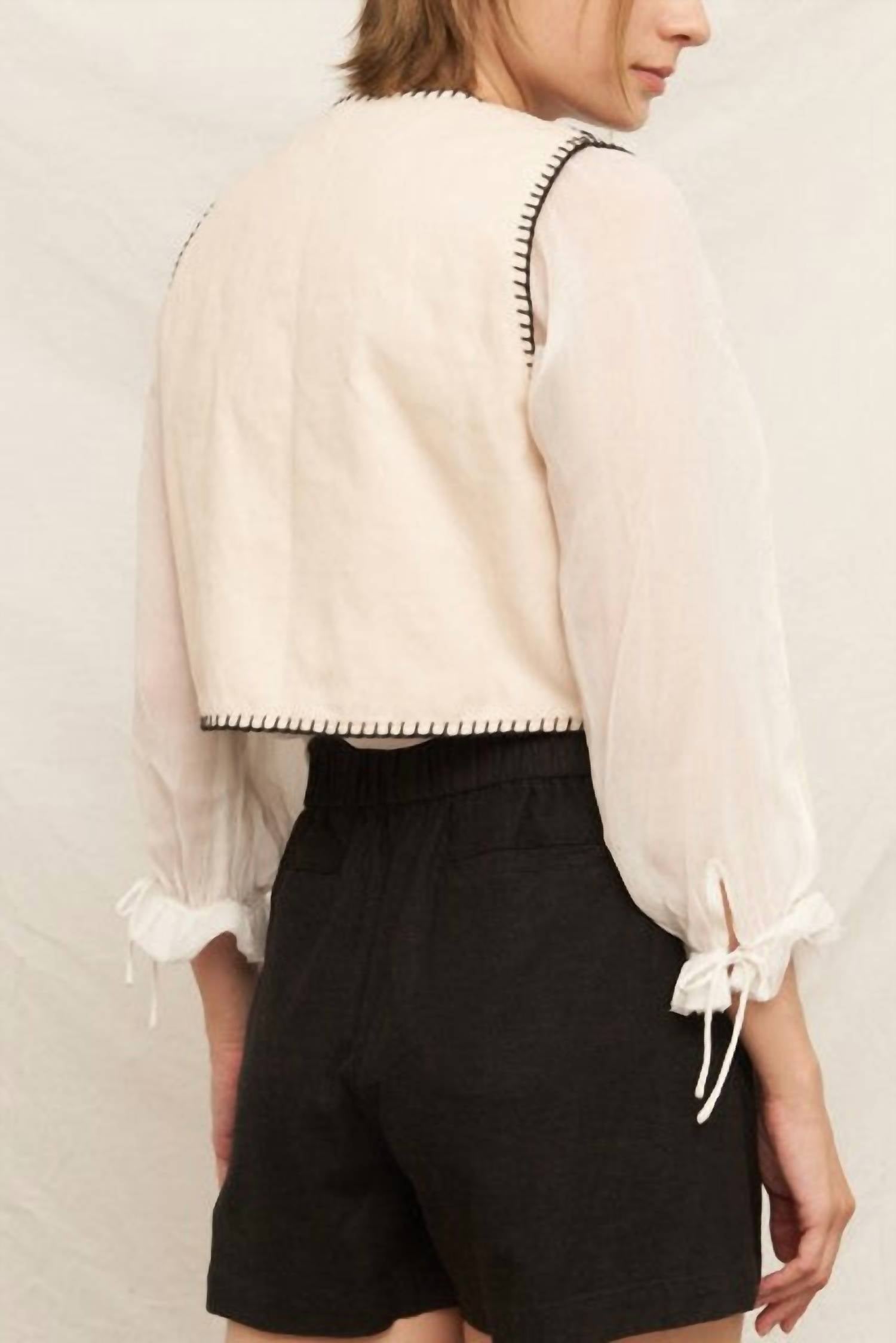 En Creme - "courage" Vest