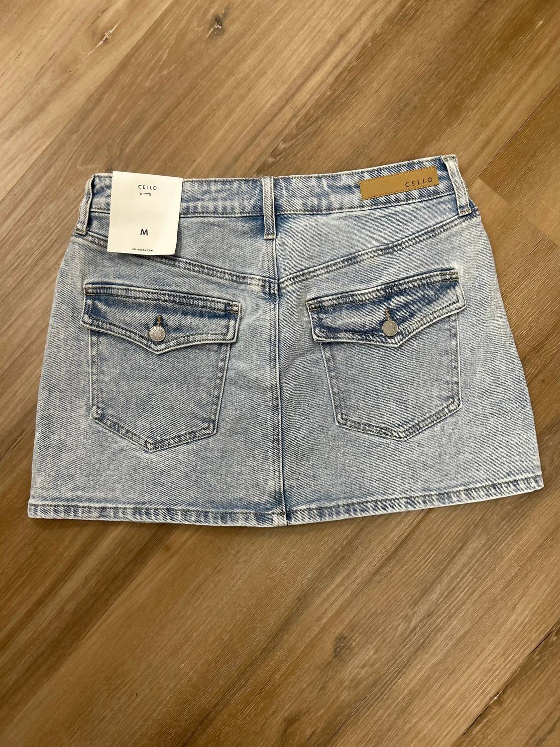 Cello - Women's Ava Denim Mini Skirt