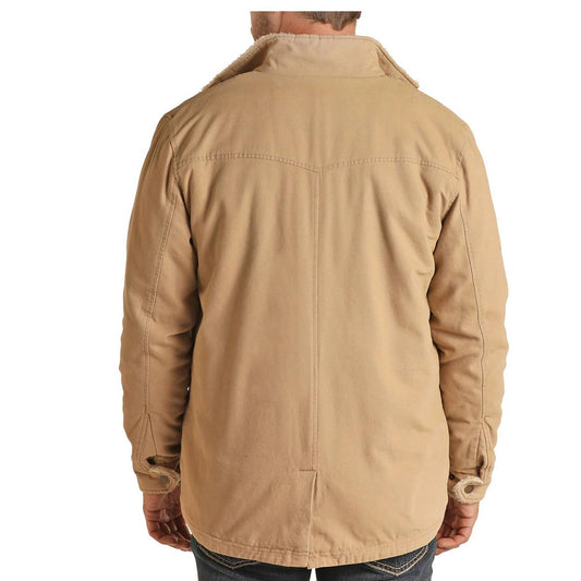 Powder River - Canvas Jacket With Berber Lining - Regular
