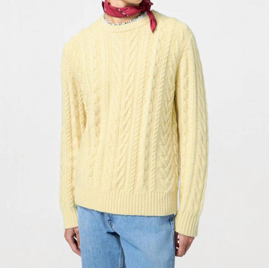 Guest In Residence - Fisherman Crew Knit Sweater